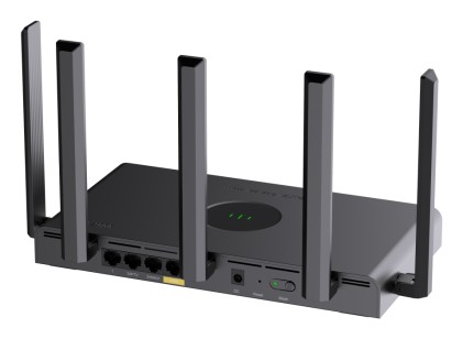 Ruijie Networks RG-EW3000GX PRO router wireless Gigabit Ethernet Dual-band (2.4 GHz/5 GHz) Nero