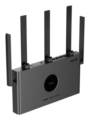 Ruijie Networks RG-EW3000GX PRO router wireless Gigabit Ethernet Dual-band (2.4 GHz/5 GHz) Nero