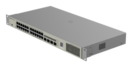 Ruijie Networks RG-NBS3100-24GT4SFP-P-V2 switch di rete Gestito L2 Gigabit Ethernet (10/100/1000) Supporto Power over Ethernet (PoE) Metallico