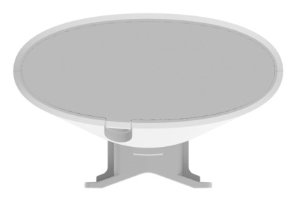 Ruijie Networks RG-RAP62-OD punto accesso WLAN 2974 Mbit/s Bianco Supporto Power over Ethernet (PoE)