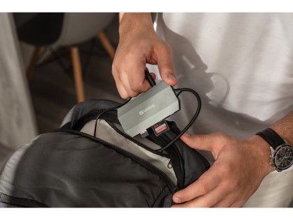 Docking station Sandberg USB-C 6in1 Travel Dock