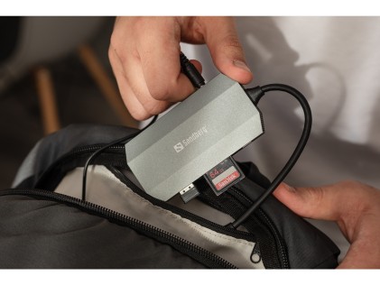 Docking station Sandberg USB-C 6in1 Travel Dock