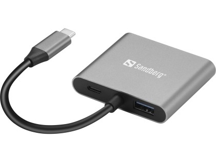 Docking station Sandberg USB-C Dock 2xHDMI+USB+PD