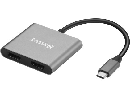 Docking station Sandberg USB-C Dock 2xHDMI+USB+PD