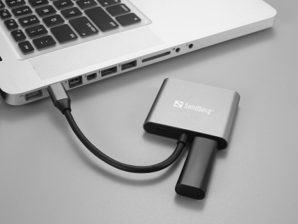Docking station Sandberg USB-C Dock 2xHDMI+USB+PD