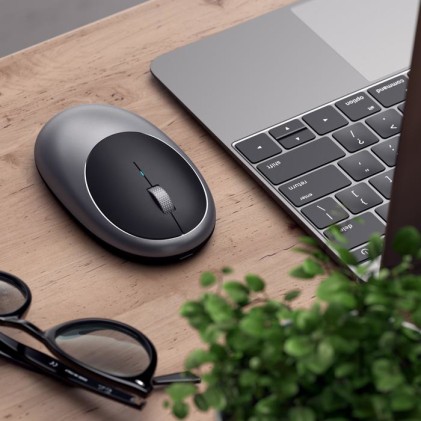 Mouse Wireless M1 Space Gray 