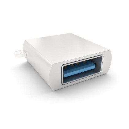 Adattatore Usb-C A Usb3 Satechi Slv Silver Alluminio