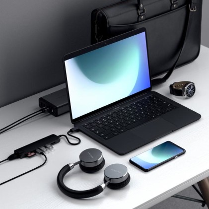 Adattatore Type C Multiport Black Pd 60W-Hdmi4K-2Usb-Gbit-Microsd