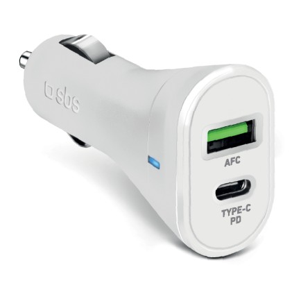 Caricabatterie Sbs Tecrpd20W Car Charger