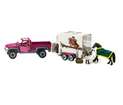 Pick-up Trasporto Cavalli Schleich Horse Club