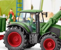 Giocattolo Schleich Farm World 42379 Trattore con rimorchio