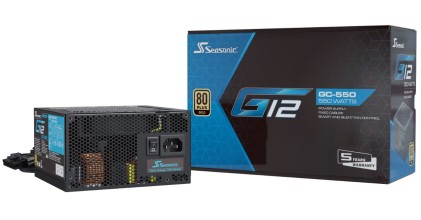 Seasonic G12 GC alimentatore per computer 550 W Nero