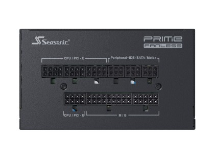 Seasonic PRIME Fanless PX alimentatore per computer 500 W 20+4 pin ATX ATX Nero