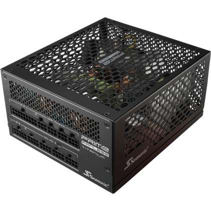 Seasonic Prime Titanium alimentatore per computer 600 W 20+4 pin ATX ATX Nero