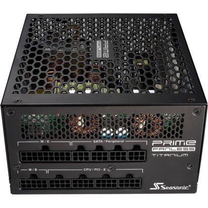 Seasonic Prime Titanium alimentatore per computer 600 W 20+4 pin ATX ATX Nero