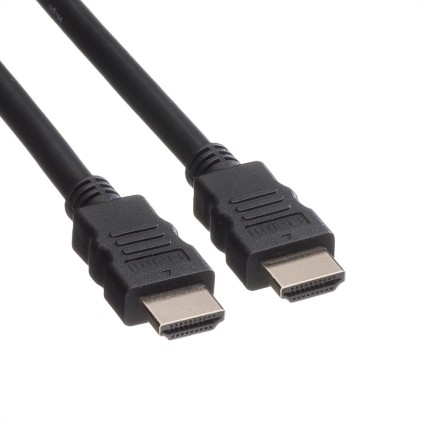 Roline Green Hdmi High Speed Cable, M/M, Black, 2M