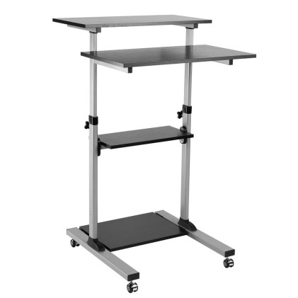 Roline Pc-Standing Workstation, Nero/Grigio