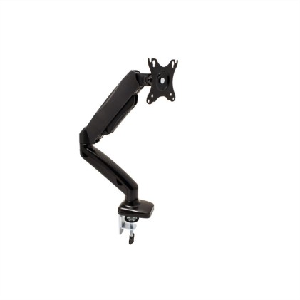 Value Monitor Arm Desk Clamp, Black, 6 Joints