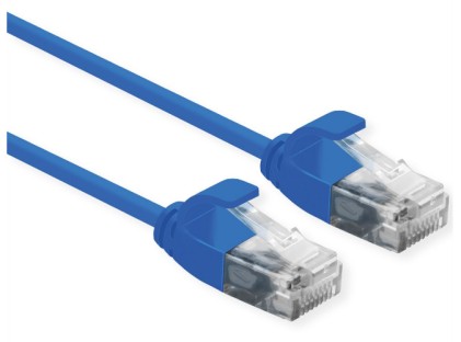 Roline Utp Data Center Patch Cord Cat.6A (Class Ea) Lsoh Slim 2 M Blu