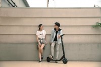 Monopattino Segway Es1 Black 25Km 20Km/H 250W 3500Mah 36V