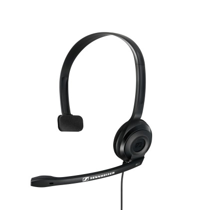 Sennheiser PC 2 CHAT Cuffia Padiglione auricolare Connettore 3.5 mm Nero
