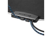Sharkoon Mousepad Gaming Rgb Usb, Tessuto, Softmat, Pinza Bloccafilo
