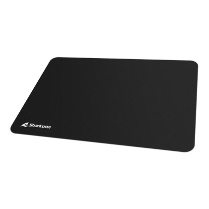 Sharkoon Mousepad Tappetino Gaming 1337 Mat Black V2 L, Lunghezza 35,5Cm