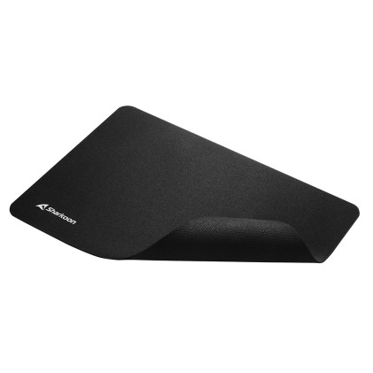 Sharkoon Mousepad Tappetino Gaming 1337 Mat Black V2 M, Lunghezza 28Cm