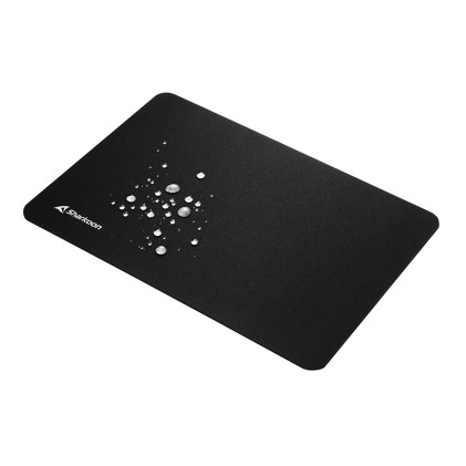 Sharkoon Mousepad Tappetino Gaming 1337 Mat Black V2 M, Lunghezza 28Cm