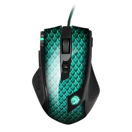 Sharkoon Drakonia mouse Mano destra USB tipo A Laser 5000 DPI