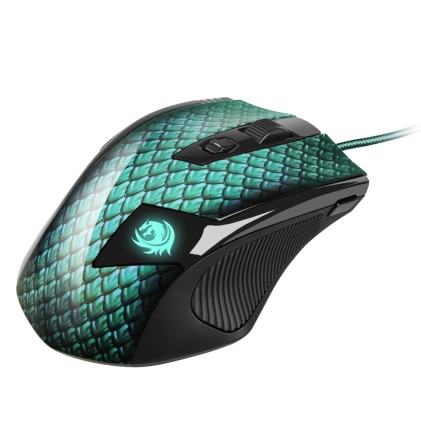 Sharkoon Drakonia mouse Mano destra USB tipo A Laser 5000 DPI