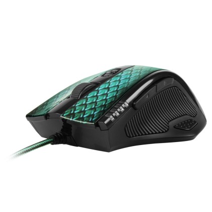 Sharkoon Drakonia mouse Mano destra USB tipo A Laser 5000 DPI