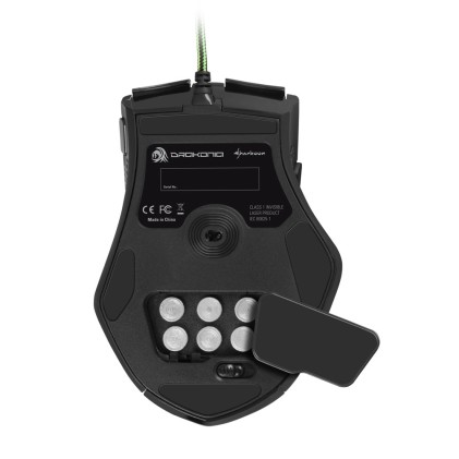 Sharkoon Drakonia mouse Mano destra USB tipo A Laser 5000 DPI