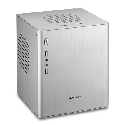 Case Mini ITX Sharkoon CA-I Silver