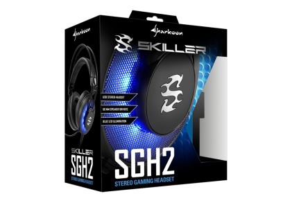 Sharkoon SKILLER SGH2 Cuffia Padiglione auricolare Nero