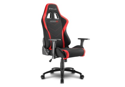 Sharkoon SKILLER SGS2 Sedia da gaming per PC Seduta imbottita Nero, Rosso