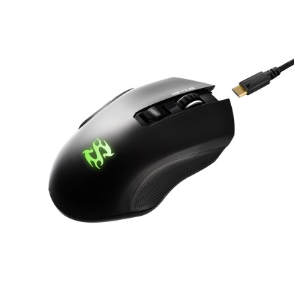 Sharkoon Skiller SGM3 mouse Mano destra RF Wireless + USB Type-A Ottico 6000 DPI