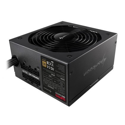 Sharkoon WPM Gold ZERO alimentatore per computer 650 W 24-pin ATX ATX Nero