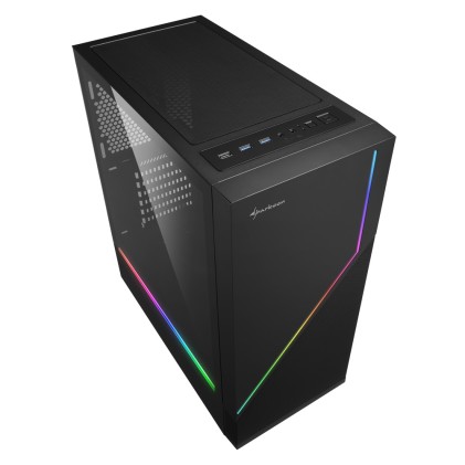 Sharkoon RGB FLOW Midi Tower Nero