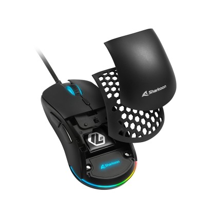 Sharkoon Light&sup2; 180 mouse Mano destra USB tipo A Ottico 12000 DPI