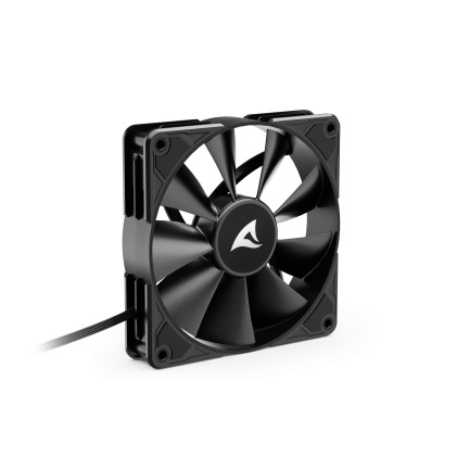 Sharkoon SilentStorm BW120 PWM Case per computer Ventilatore 12 cm Bacca 1 pz