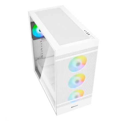 Sharkoon Case Rebel C50 White Rgb