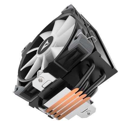 Sharkoon Dissipatore Ad Aria 1X 120Mm Argb Pwm Fan, 4X Copper Pipes, Direct Touch, Tdp 220W, Effetto