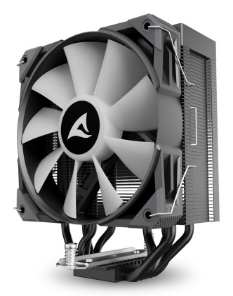 Sharkoon Dissipatore Ad Aria 1X 120Mm Argb Pwm Fan, 5X Copper Pipes, Direct Touch, Tdp 230W, Effetto