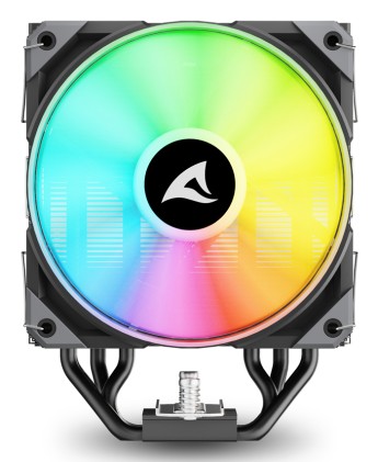 Sharkoon Dissipatore Ad Aria 1X 120Mm Argb Pwm Fan, 5X Copper Pipes, Direct Touch, Tdp 230W, Effetto