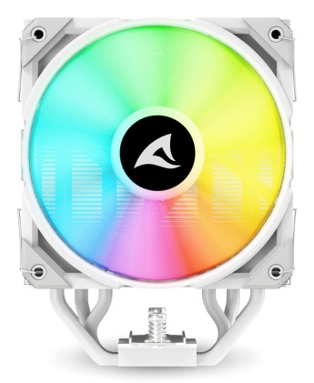 Sharkoon Dissipatore Ad Aria 1X 120Mm Argb Pwm Fan, 5X Copper Pipes, Direct Touch, Tdp 230W, Effetto