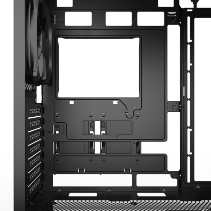 Sharkoon Case Ak2 Atx Black