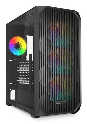 Sharkoon Case Ak3 Rgb Atx Black
