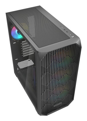 Sharkoon Case Ak3 Rgb Atx Black