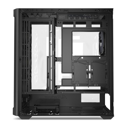 Sharkoon Case  Ak4W Atx Rgb Strip Black